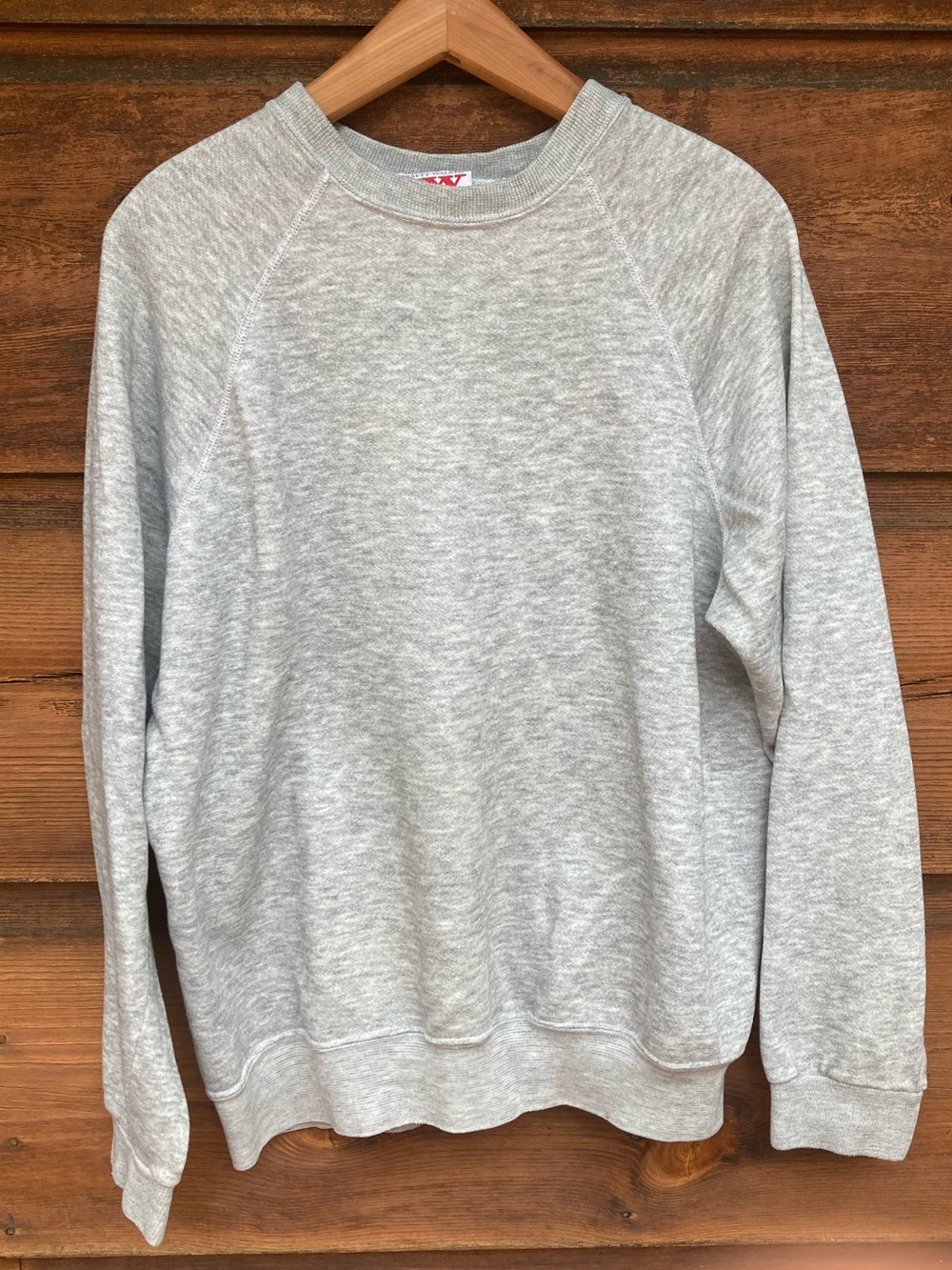 Vintage Heather Gray Crew Sweatshirt